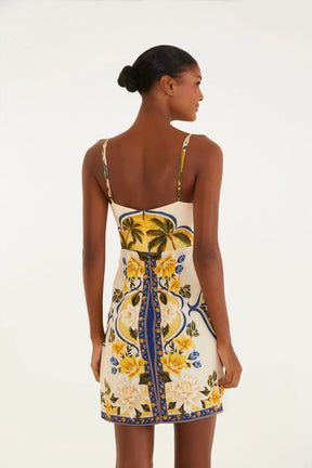 Vestido Curto Lenço FemmeBelle