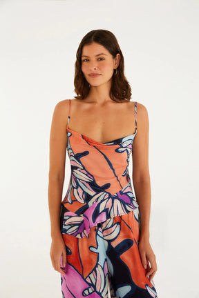 Blusa Estampada Flora FemmeBelle