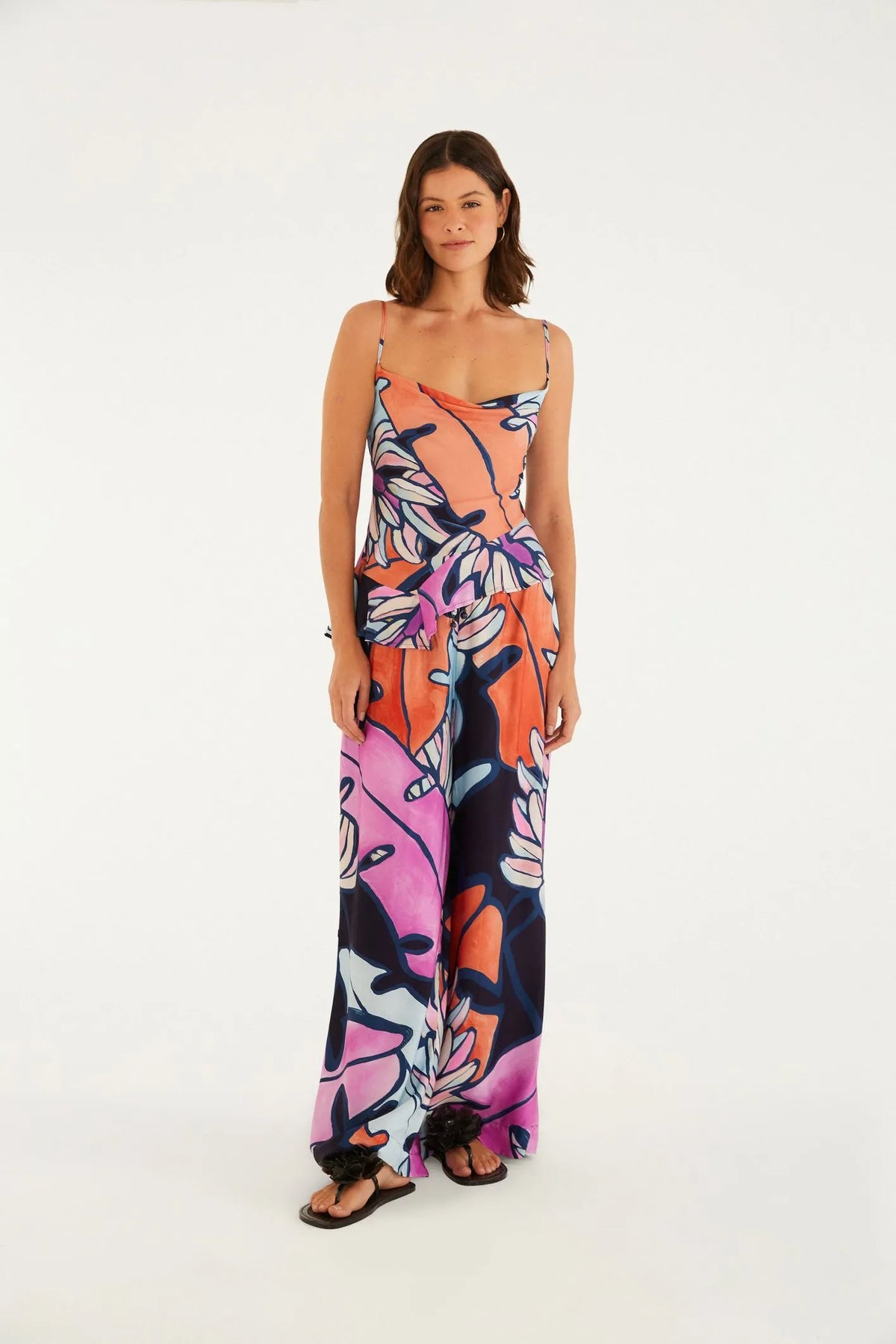 Blusa Estampada Flora FemmeBelle