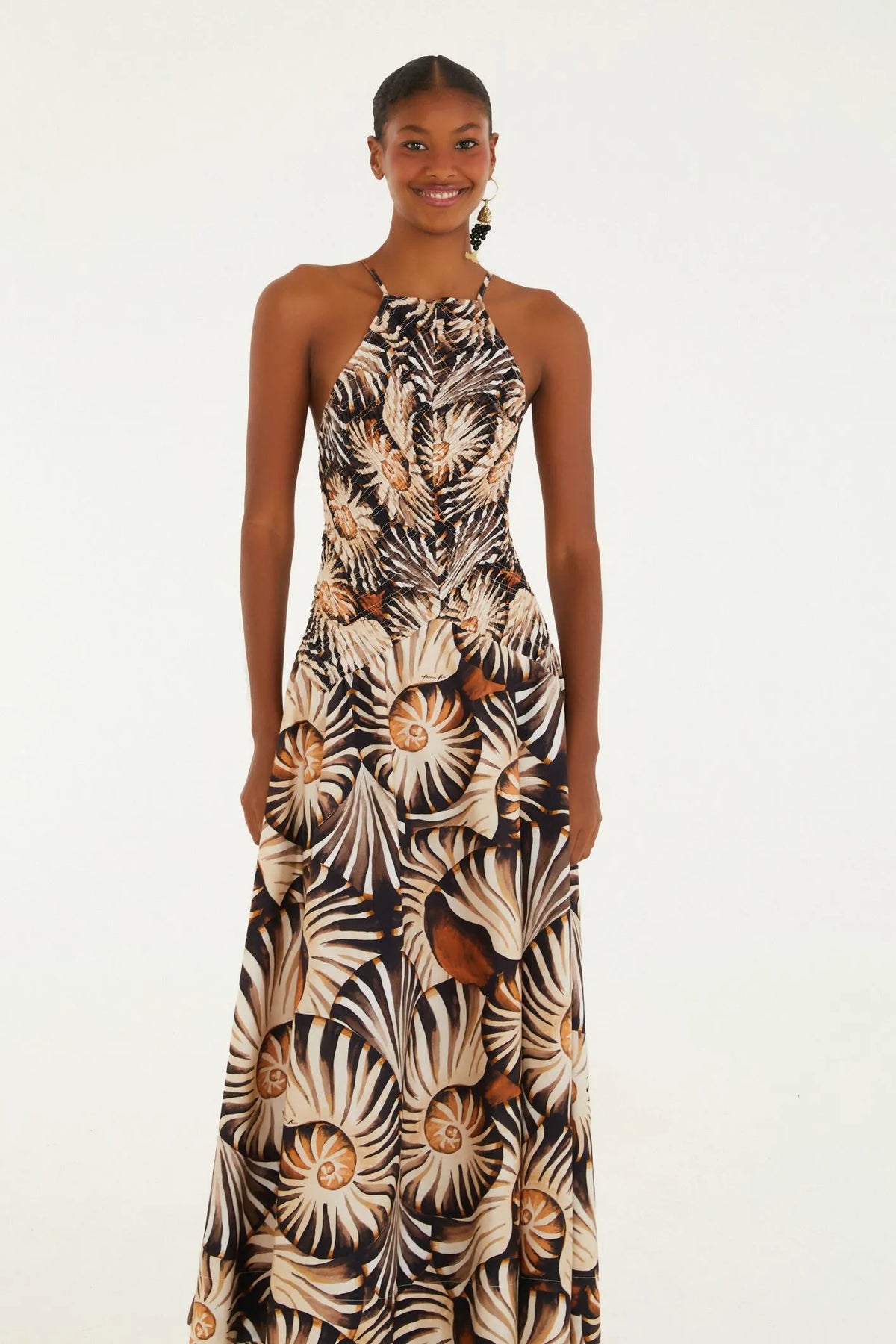 Vestido Lastex Estampado FemmeBelle