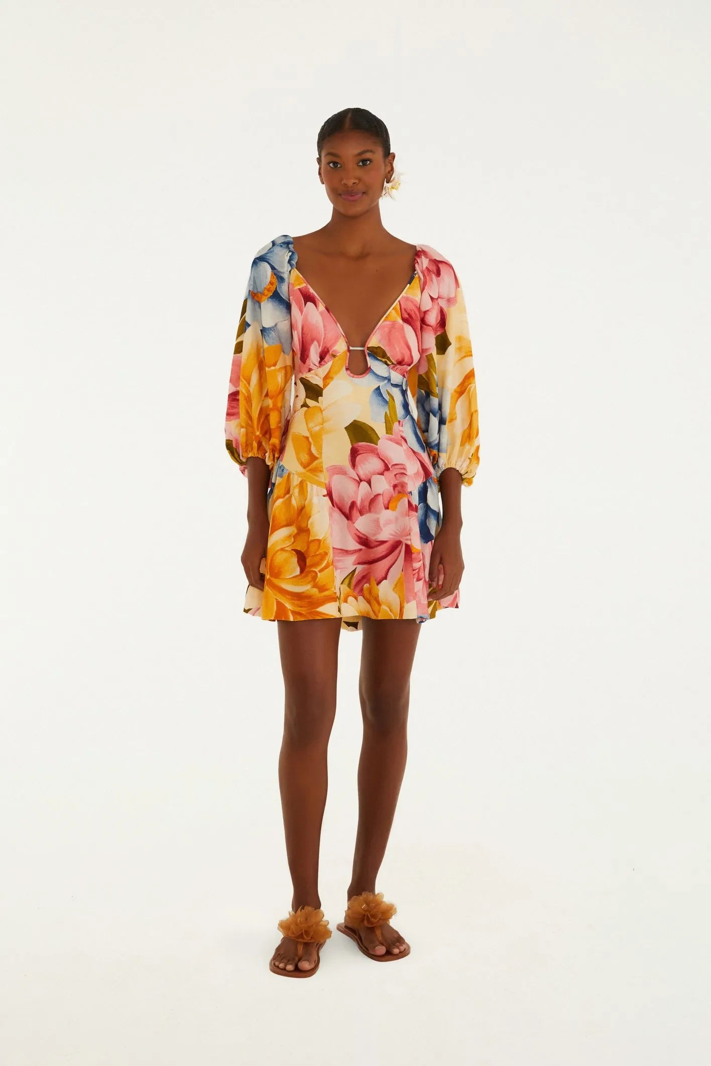 Vestido Curto Estampado Rebeca FemmeBelle