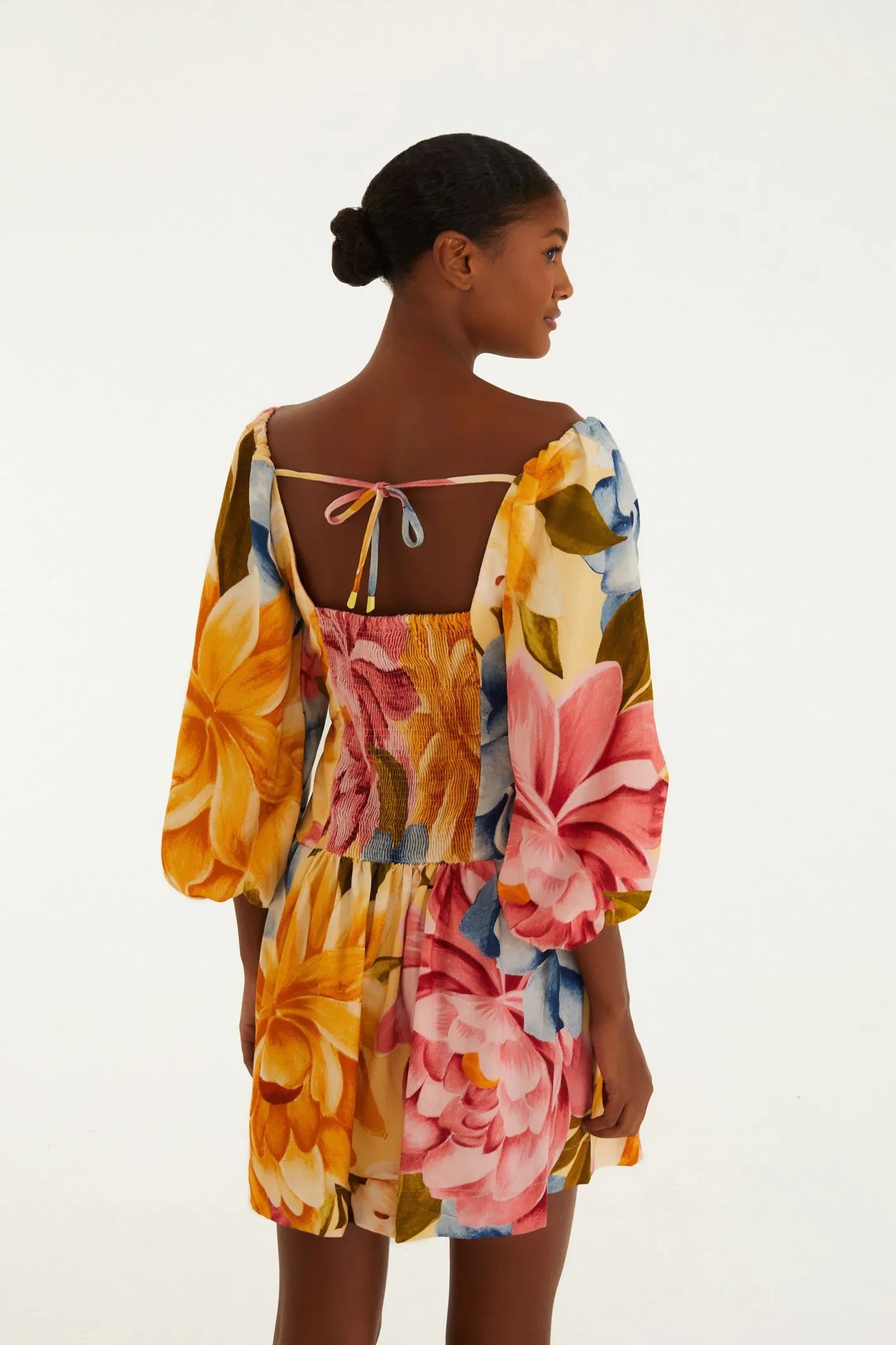 Vestido Curto Estampado Rebeca FemmeBelle